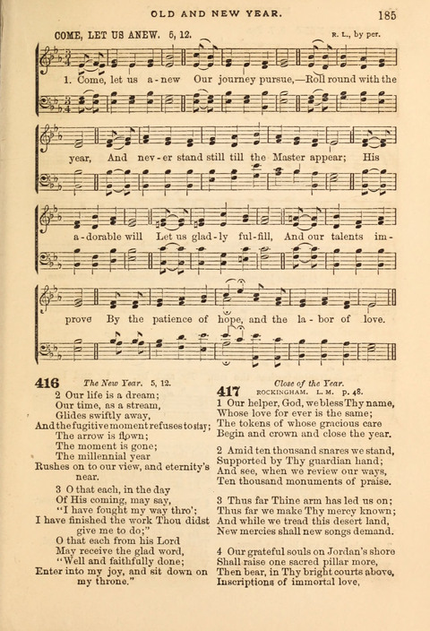 Gospel Hymn and Tune Book: a choice collection of Hymns and Music, old and new, for use in Prayer Meetings, Family Circles, and Church Service page 183