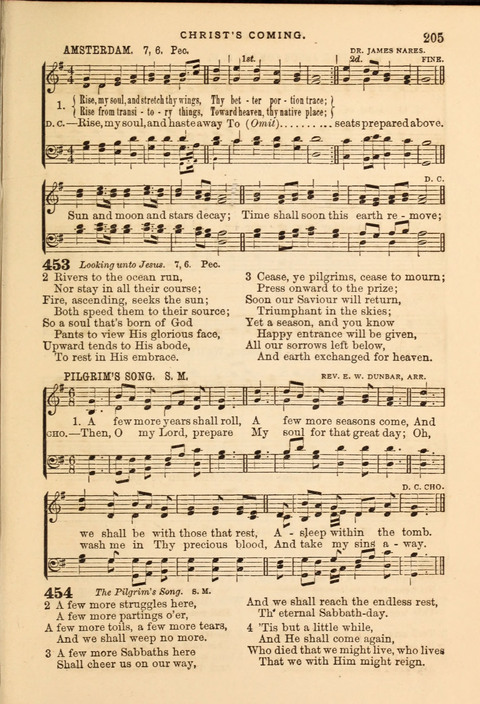 Gospel Hymn and Tune Book: a choice collection of Hymns and Music, old and new, for use in Prayer Meetings, Family Circles, and Church Service page 203