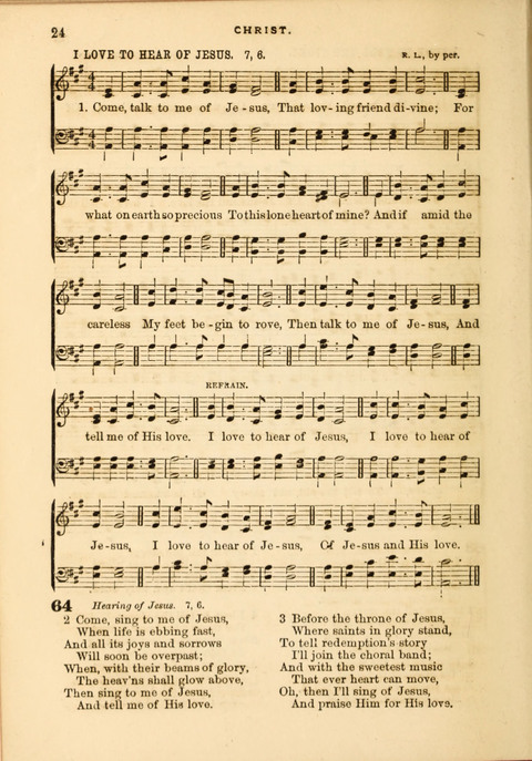 Gospel Hymn and Tune Book: a choice collection of Hymns and Music, old and new, for use in Prayer Meetings, Family Circles, and Church Service page 22