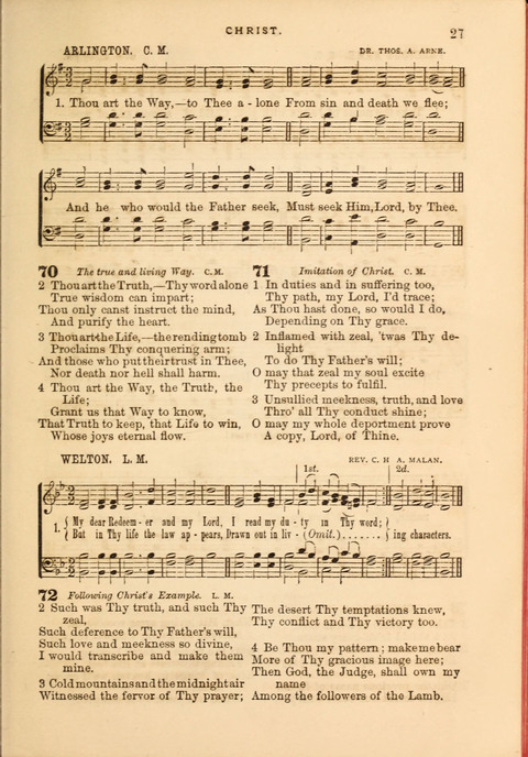 Gospel Hymn and Tune Book: a choice collection of Hymns and Music, old and new, for use in Prayer Meetings, Family Circles, and Church Service page 25