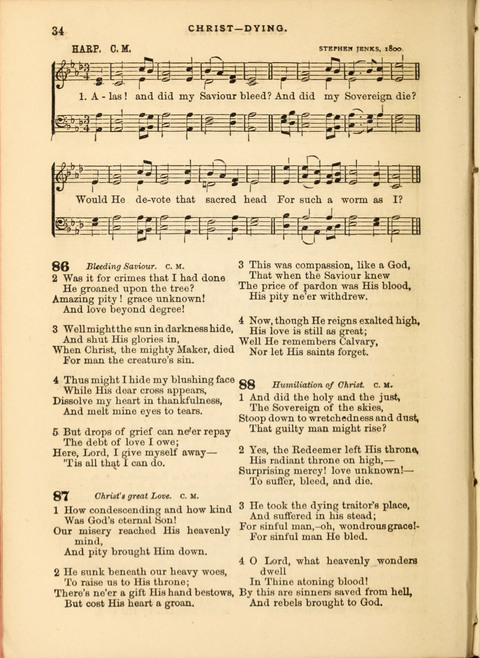 Gospel Hymn and Tune Book: a choice collection of Hymns and Music, old and new, for use in Prayer Meetings, Family Circles, and Church Service page 32