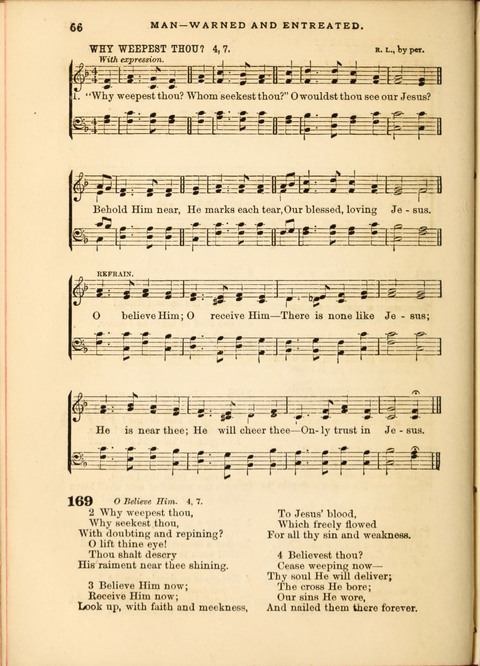 Gospel Hymn and Tune Book: a choice collection of Hymns and Music, old and new, for use in Prayer Meetings, Family Circles, and Church Service page 64