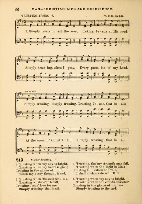 Gospel Hymn and Tune Book: a choice collection of Hymns and Music, old and new, for use in Prayer Meetings, Family Circles, and Church Service page 88