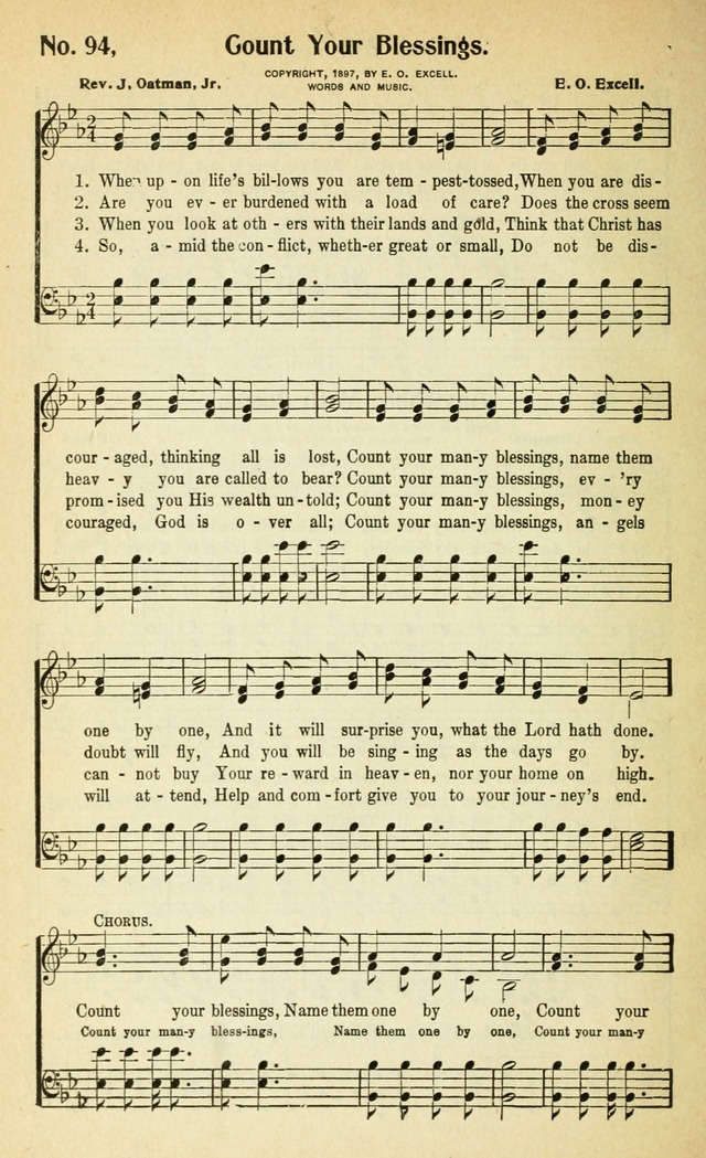 Glorious Hymns: with supplement page 101
