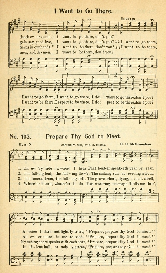 Glorious Hymns: with supplement page 112