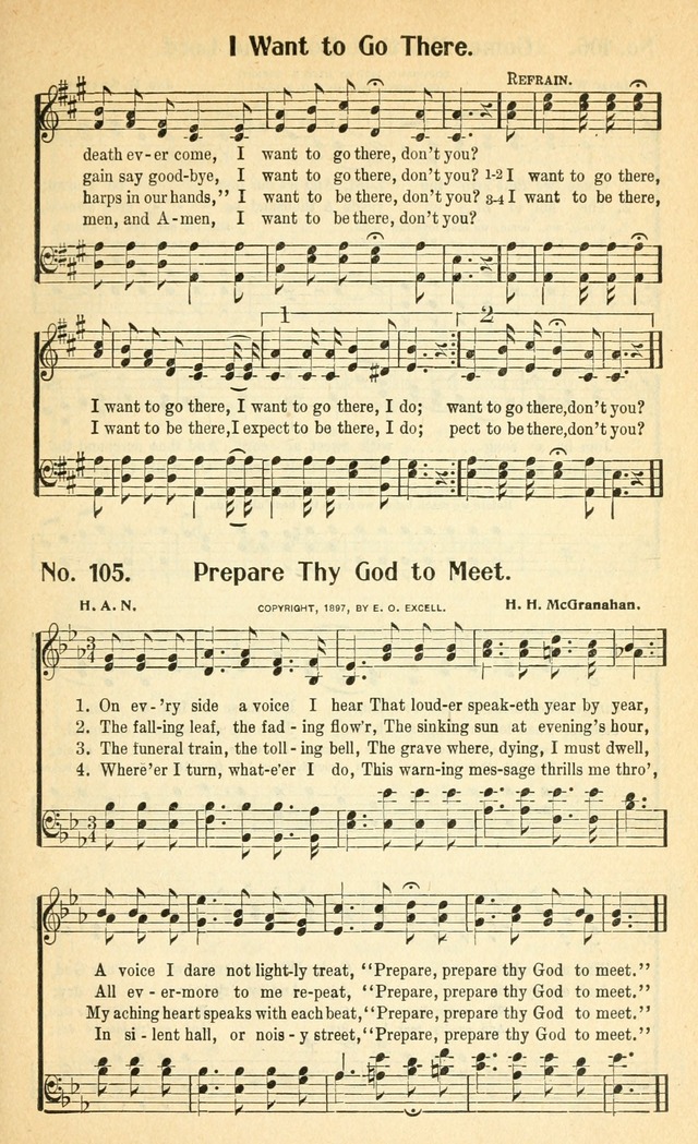 Glorious Hymns: with supplement page 112