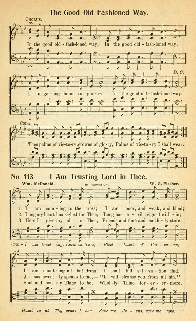 Glorious Hymns: with supplement page 120