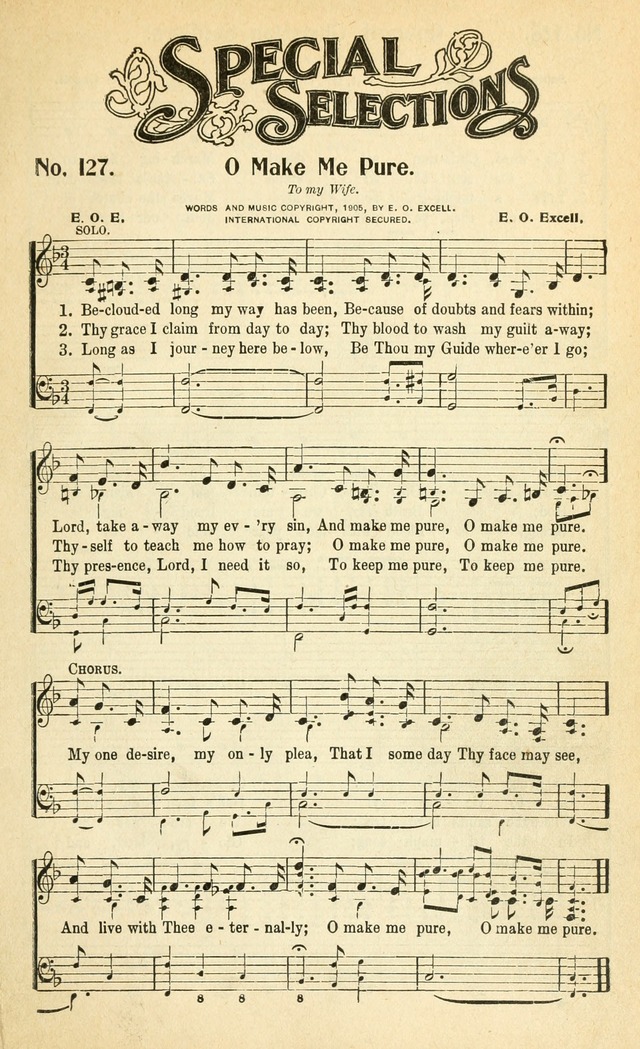 Glorious Hymns: with supplement page 134