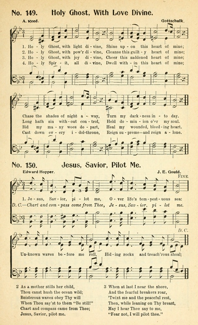 Glorious Hymns: with supplement page 160