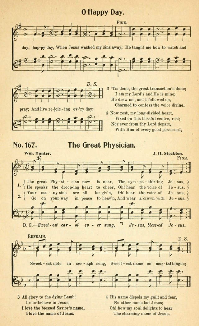 Glorious Hymns: with supplement page 170