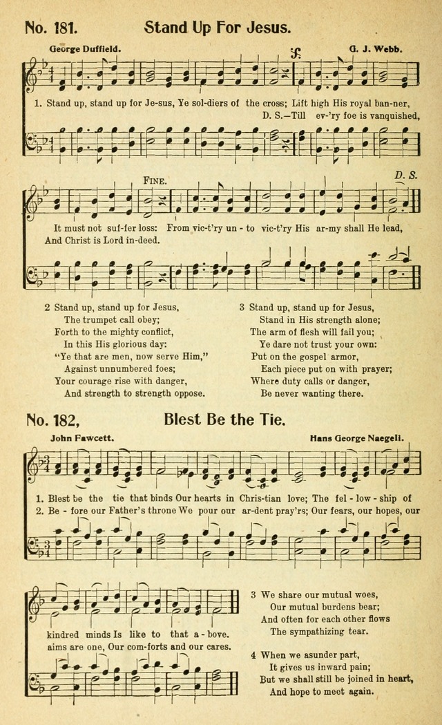 Glorious Hymns: with supplement page 177