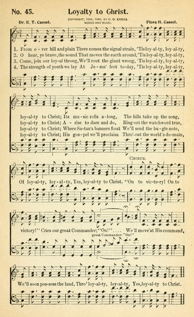 Glorious Hymns: with supplement page 52