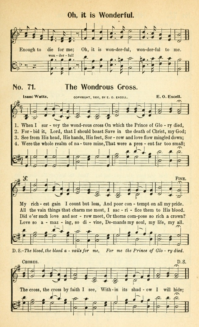 Glorious Hymns: with supplement page 78