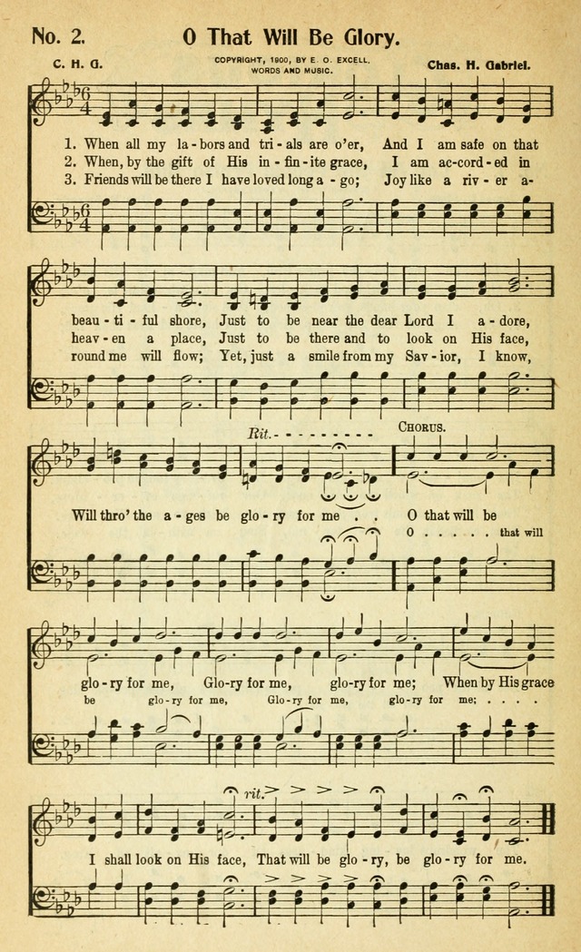 Glorious Hymns: with supplement page 9