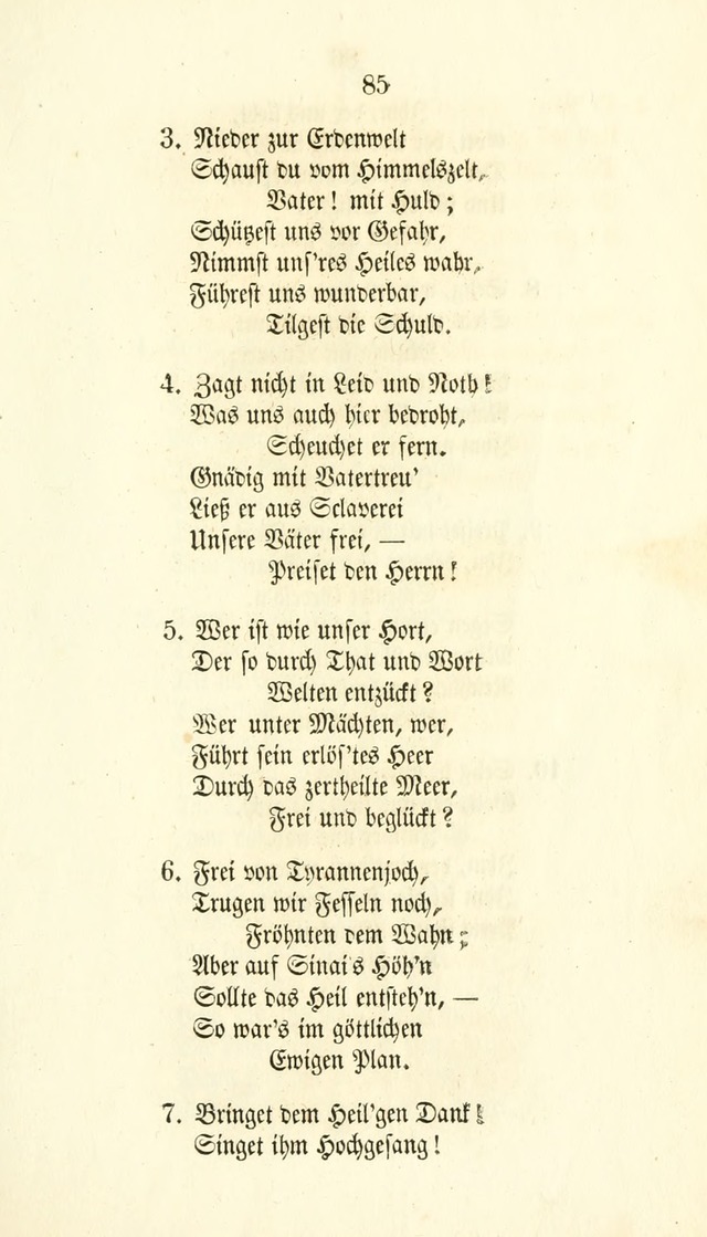 Gesänge für Israelit. Reform Gemeinden: aus verschiedenen Liedersammlungen zusammengetragen (Neue vermehrte  Aufl.) page 87