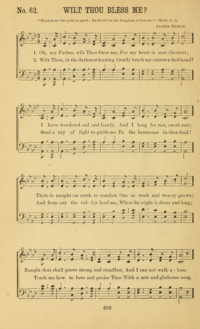 Great Joy!: a new and favorite collection of hymns and music, for gospel meetings, prayer, temperance, and camp meetings, and Sunday schools page 66