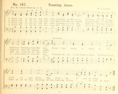 Gathered Jewels No. 2: a collection of Sunday school hymns and tunes by our best composers especially adapted to the international sunday school lessons page 175