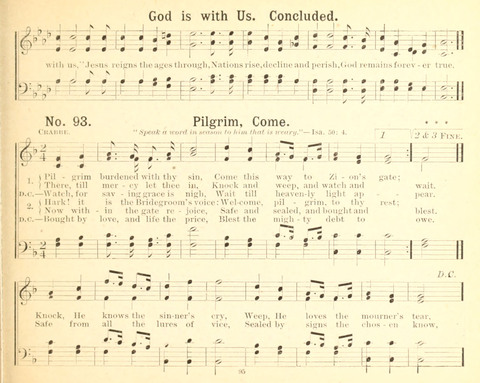 Gathered Jewels No. 2: a collection of Sunday school hymns and tunes by our best composers especially adapted to the international sunday school lessons page 95