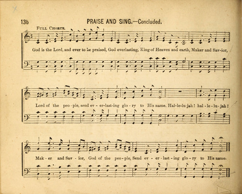 Gospel Light: for the Sunday school, a new collection of songs and services page 136