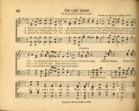 Gospel Light: for the Sunday school, a new collection of songs and services page 142
