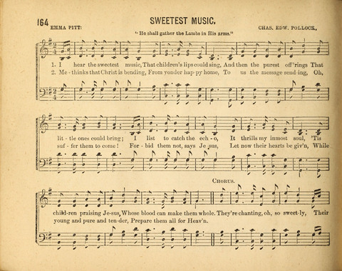 Gospel Light: for the Sunday school, a new collection of songs and services page 164