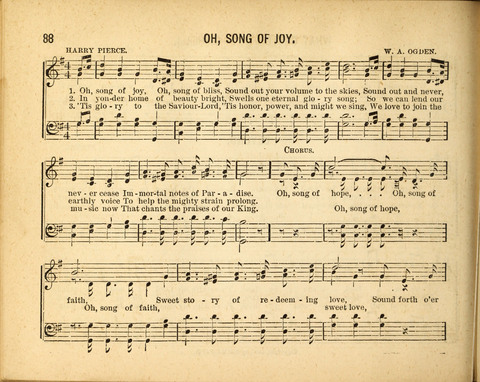 Gospel Light: for the Sunday school, a new collection of songs and services page 88