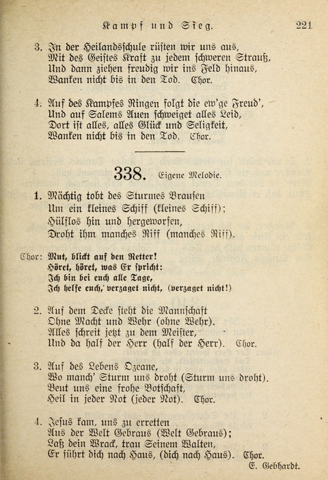 Gemeinschafts-Lieder. 7th ed. page 219
