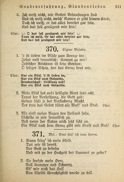 Gemeinschafts-Lieder. 7th ed. page 241
