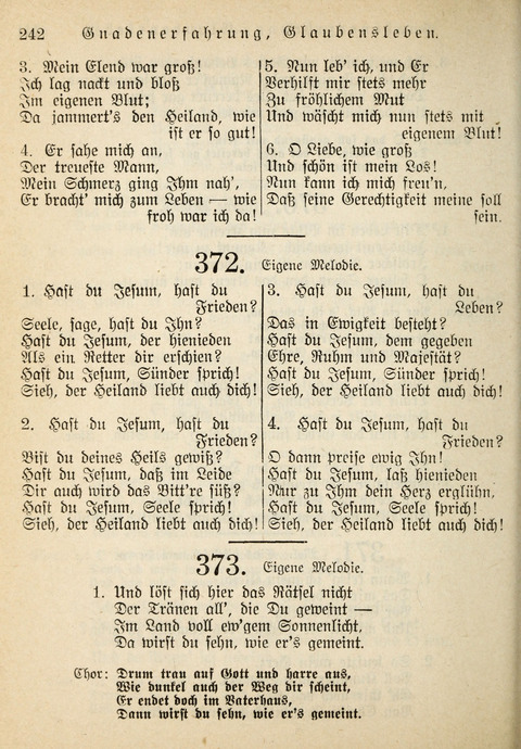 Gemeinschafts-Lieder. 7th ed. page 242