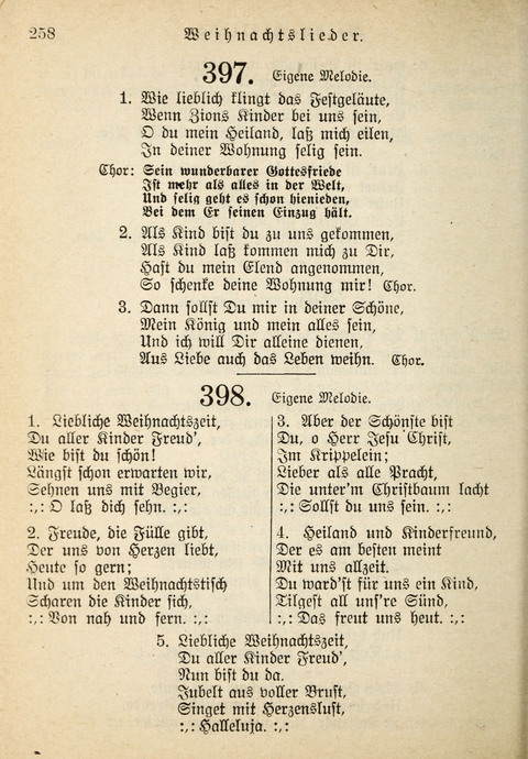 Gemeinschafts-Lieder. 7th ed. page 258