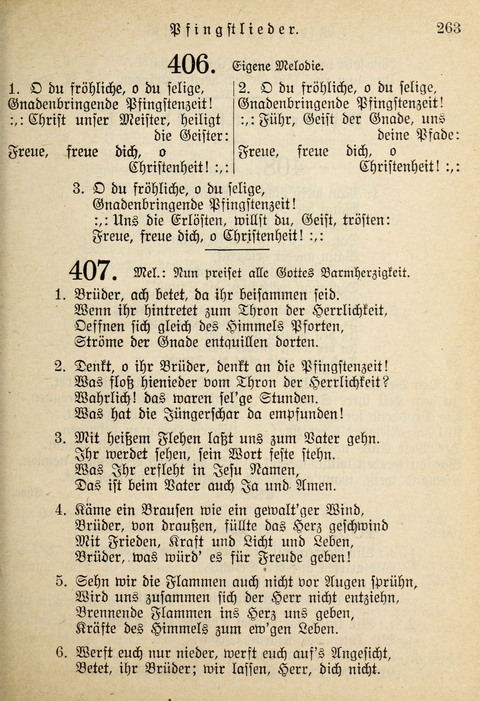 Gemeinschafts-Lieder. 7th ed. page 263