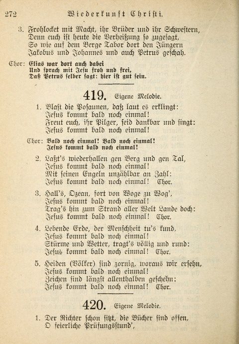 Gemeinschafts-Lieder. 7th ed. page 272
