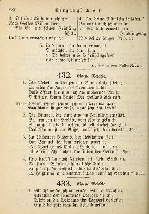 Gemeinschafts-Lieder. 7th ed. page 280