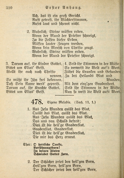 Gemeinschafts-Lieder. 7th ed. page 310