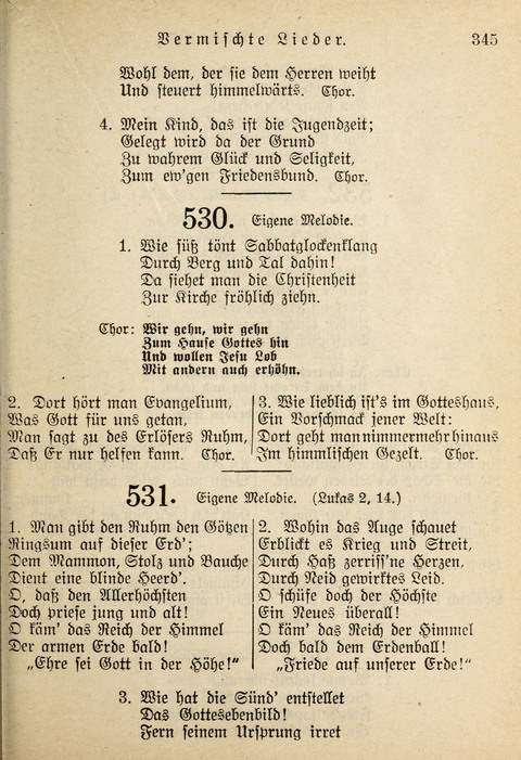 Gemeinschafts-Lieder. 7th ed. page 345