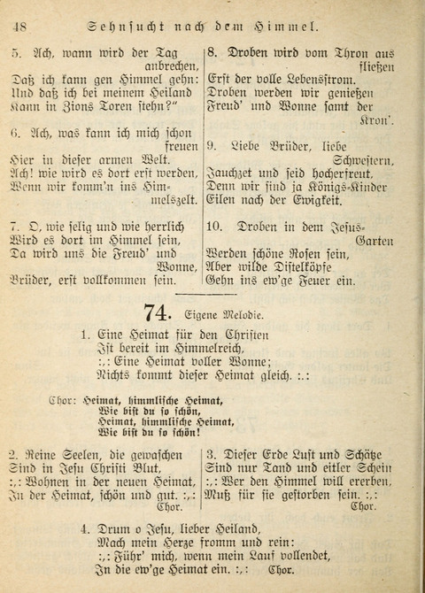 Gemeinschafts-Lieder. 7th ed. page 46