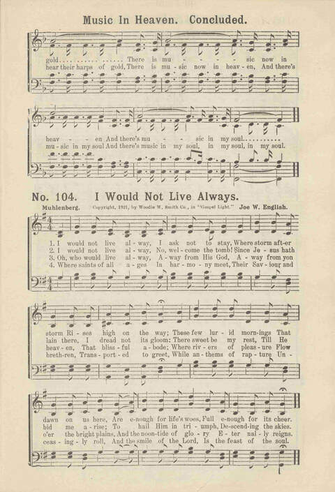 Gospel Light: for the Church, Sundah-School, the Revival, Young People