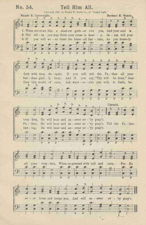 Gospel Light: for the Church, Sundah-School, the Revival, Young People