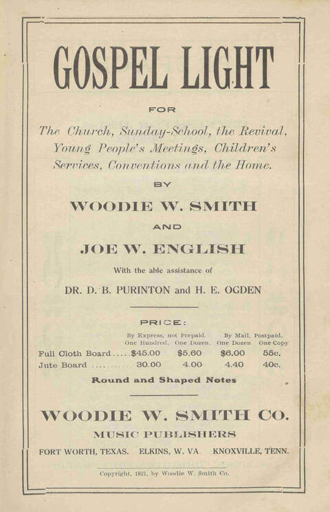 Gospel Light: for the Church, Sundah-School, the Revival, Young People