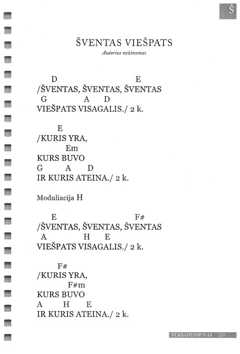 Giesmynas: Vilniaus Laisvųjų Krikščionių Bažnyčios page 157