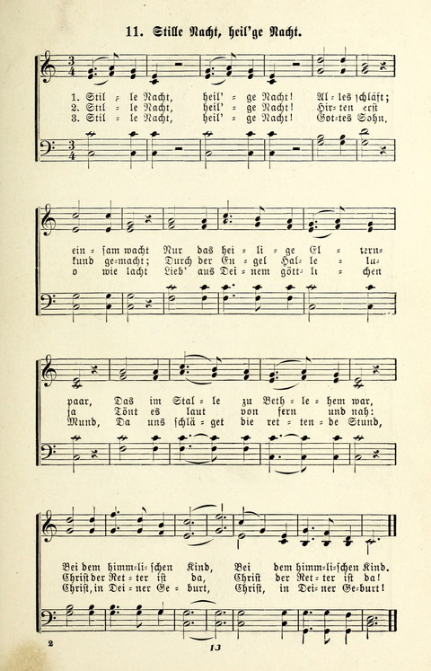 Glockenklänge: eine Liedersammlung für Sonntagschulen und Jugendvereine page 11