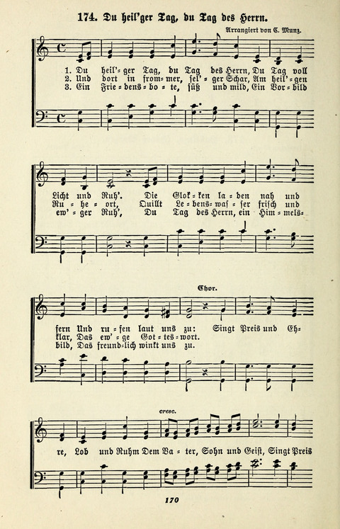 Glockenklänge: eine Liedersammlung für Sonntagschulen und Jugendvereine page 168