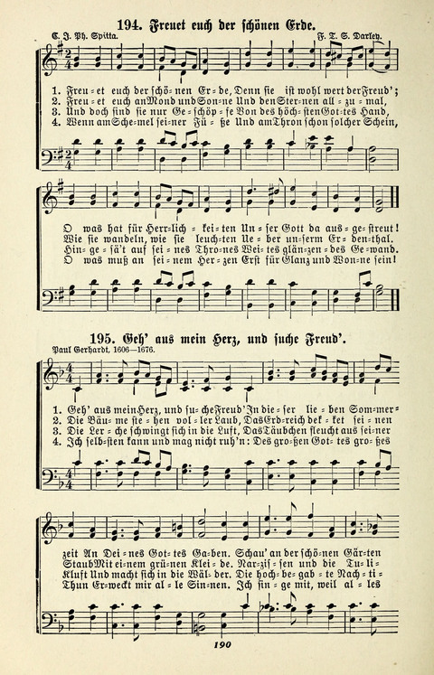 Glockenklänge: eine Liedersammlung für Sonntagschulen und Jugendvereine page 188