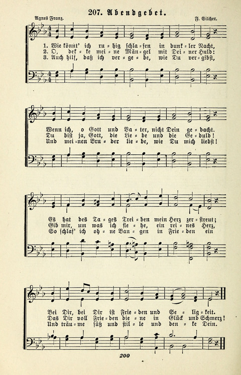 Glockenklänge: eine Liedersammlung für Sonntagschulen und Jugendvereine page 198
