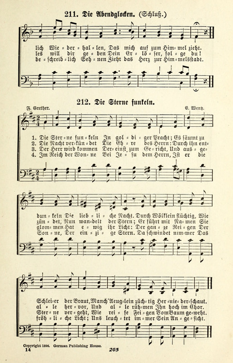 Glockenklänge: eine Liedersammlung für Sonntagschulen und Jugendvereine page 203