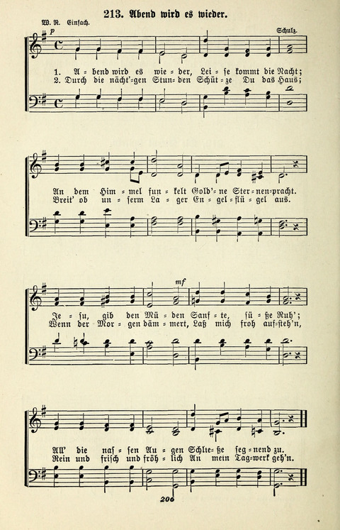 Glockenklänge: eine Liedersammlung für Sonntagschulen und Jugendvereine page 204
