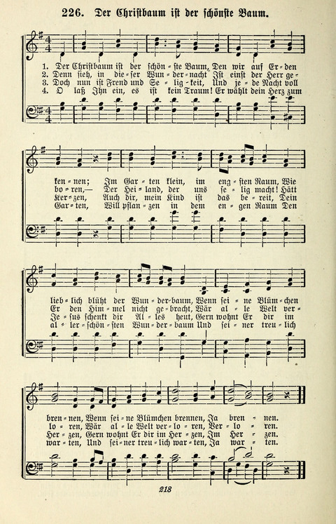 Glockenklänge: eine Liedersammlung für Sonntagschulen und Jugendvereine page 216
