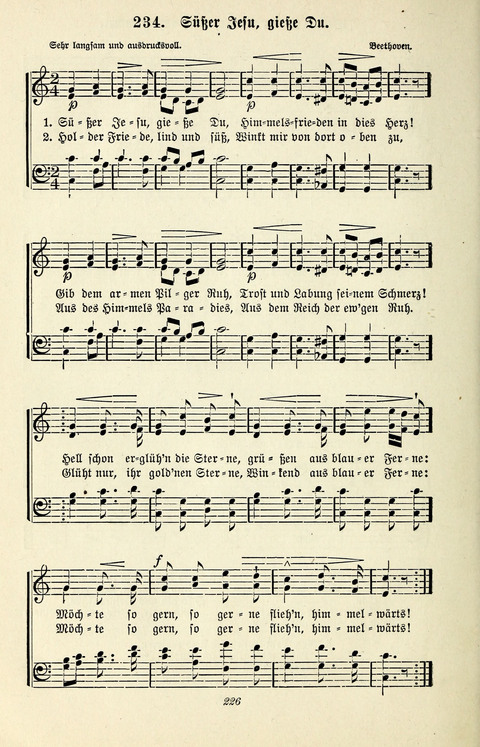 Glockenklänge: eine Liedersammlung für Sonntagschulen und Jugendvereine page 224