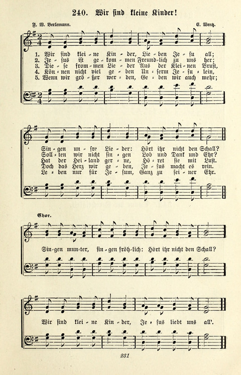 Glockenklänge: eine Liedersammlung für Sonntagschulen und Jugendvereine page 229