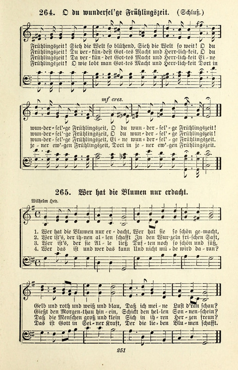 Glockenklänge: eine Liedersammlung für Sonntagschulen und Jugendvereine page 249